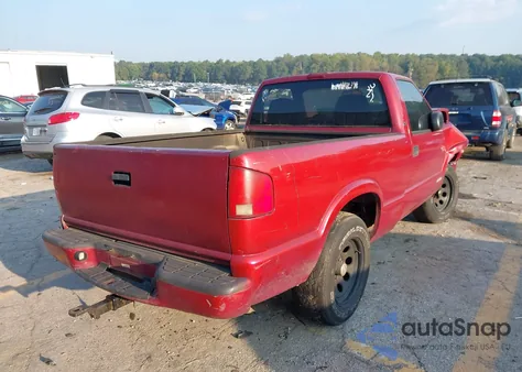 2003 Chevrolet S-10 Ls from USA, damaged, VIN 1GCCS14X638177534
